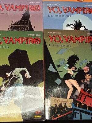 YO, VAMPIRO de Carlos Trillo- 4 tomos completa
