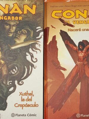 CONAN EL VENGADOR- COMPLETA 4 TOMOS PLANETA